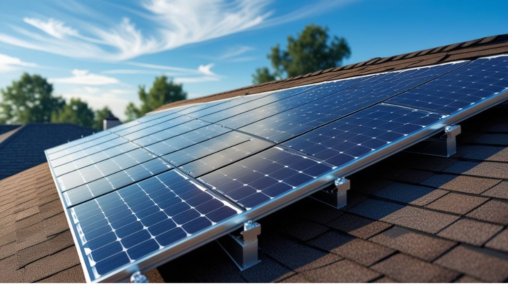 solar panel installation on roof solar panel installation on roof